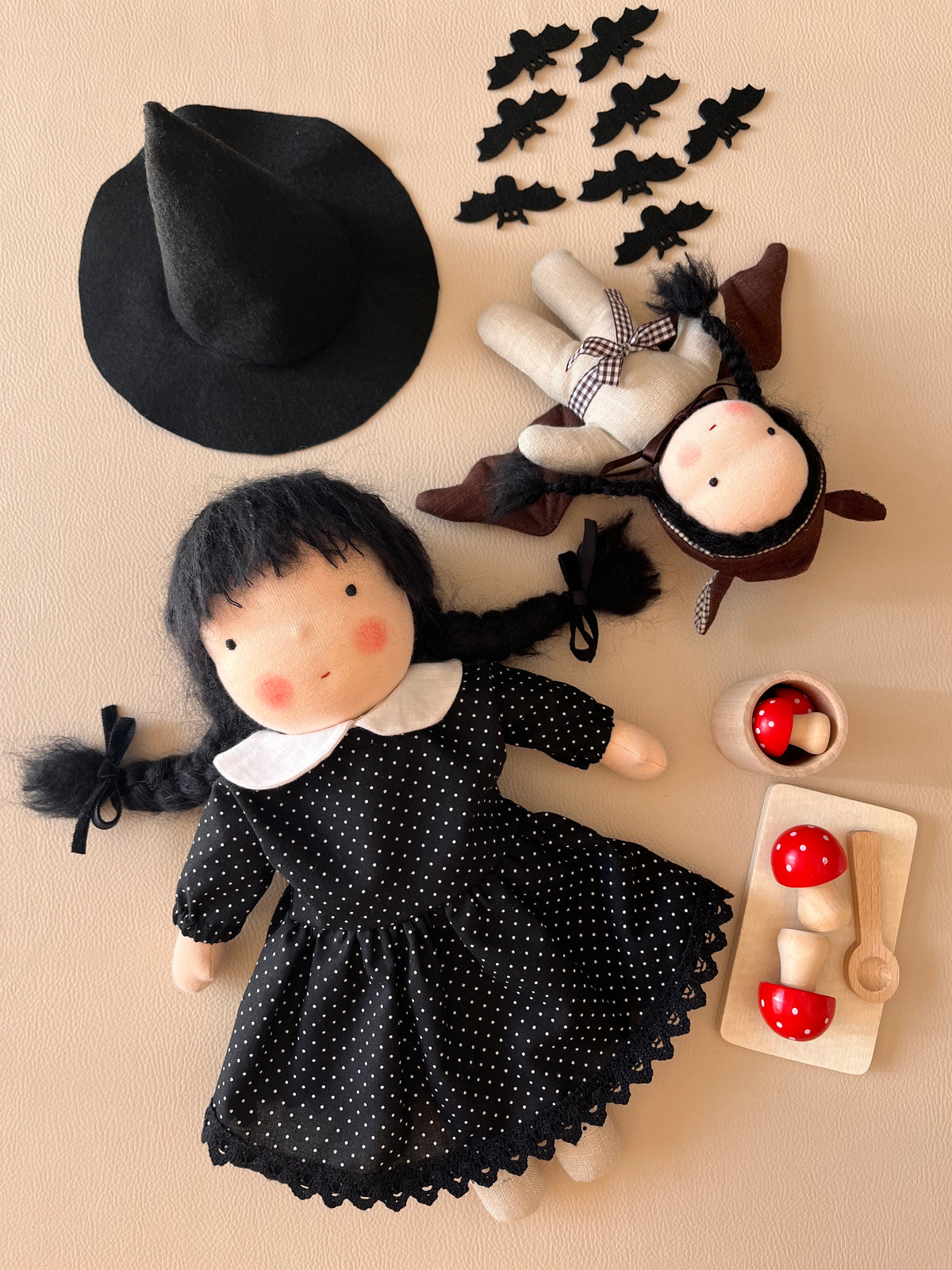 Waldorf doll YUKI mini / halloween collection