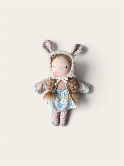 Waldorf doll OFELIA small / bunny collection
