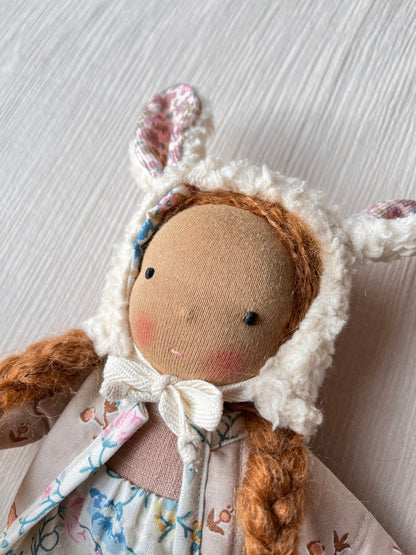 Waldorf doll FLAVIA small / bunny collection