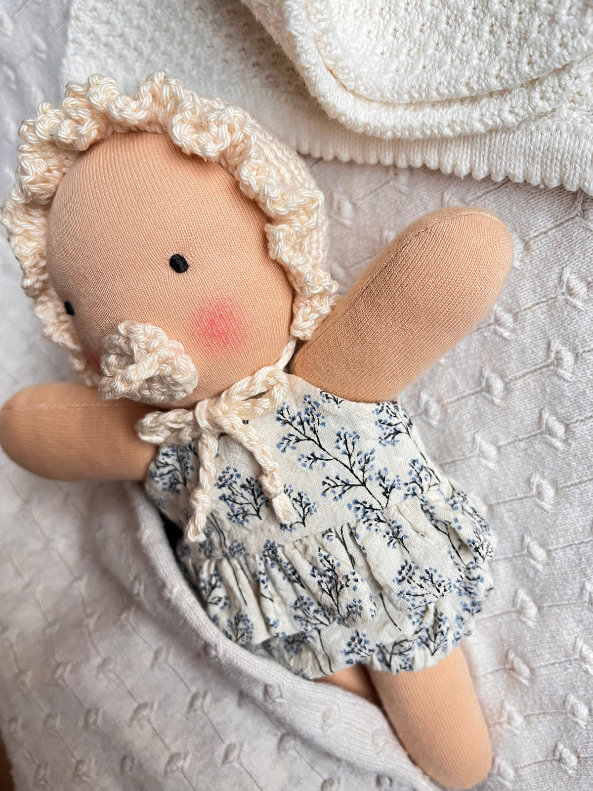 Waldorf doll Baby / tanned skin