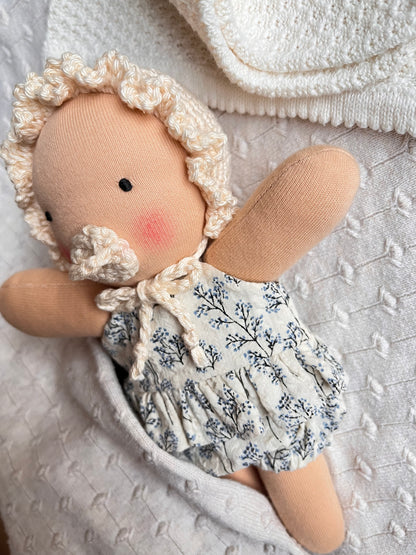 Waldorf doll Baby / tanned skin