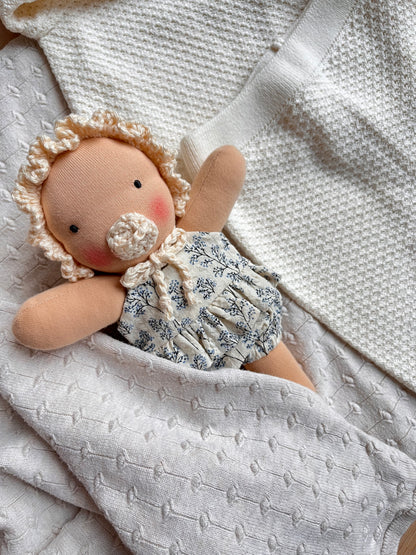 Waldorf doll Baby / tanned skin