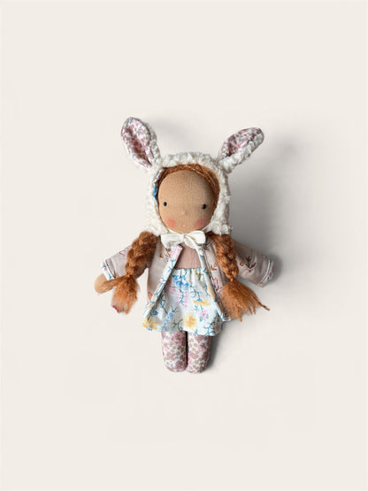 Waldorf doll FLAVIA small / bunny collection