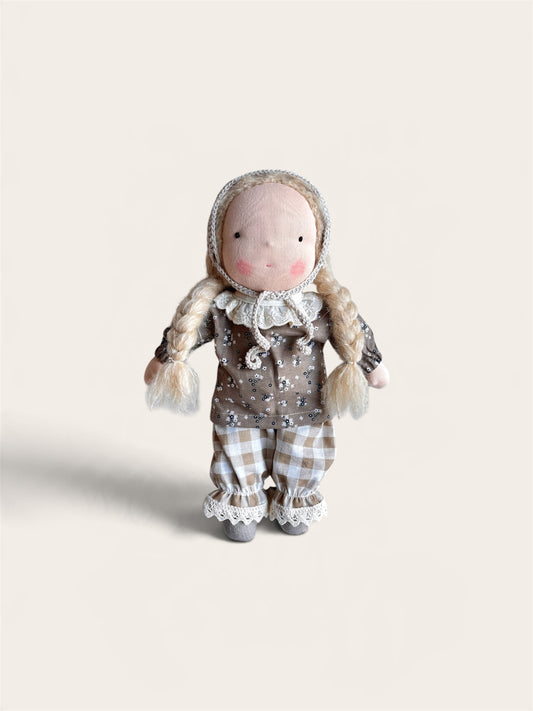 Waldorf doll DEVA medium / lace collection