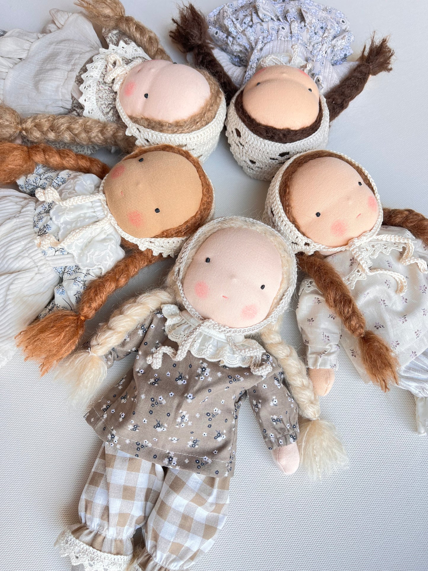 Waldorf doll OFELIA medium / lace collection