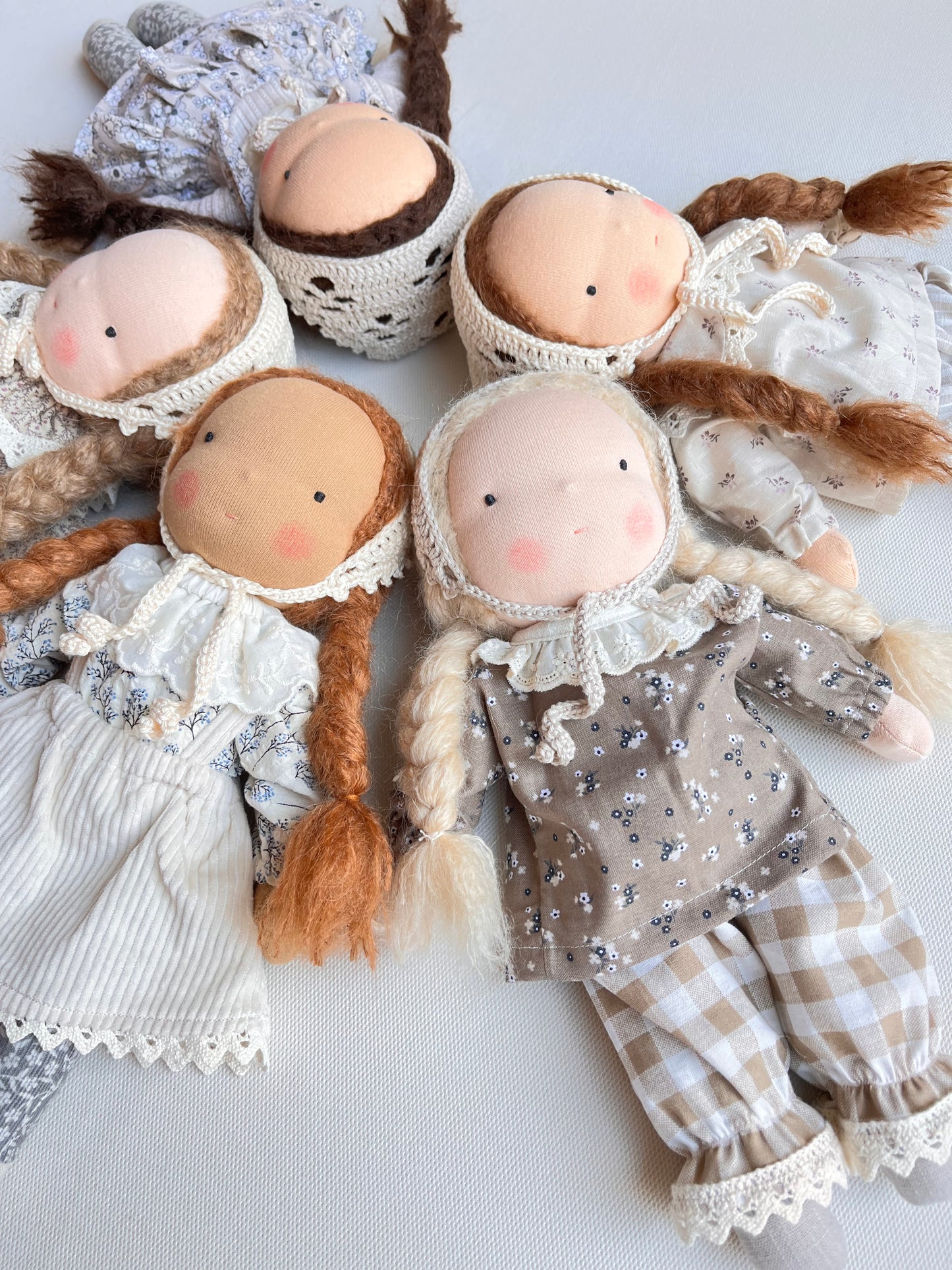 Waldorf doll DEVA medium / lace collection