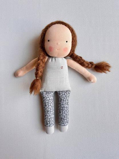 Waldorf doll FREJA medium / lace collection