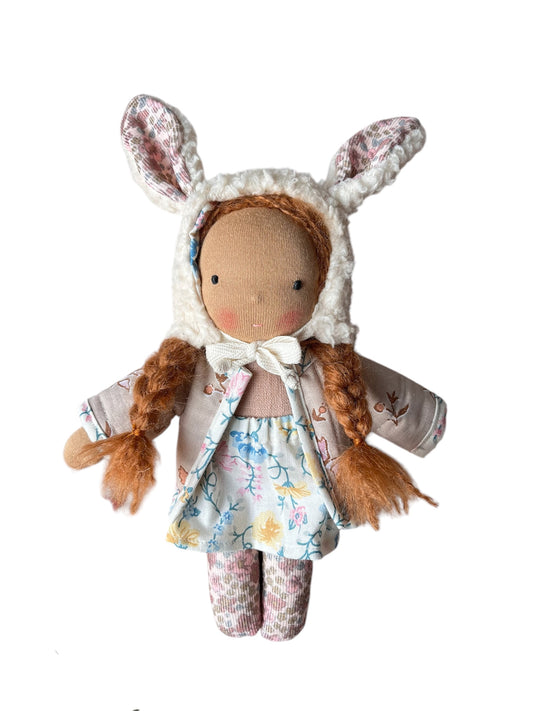 Waldorf doll FLAVIA small / bunny collection