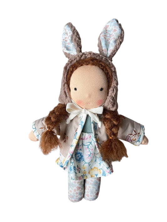 Waldorf doll FREJA small / bunny collection