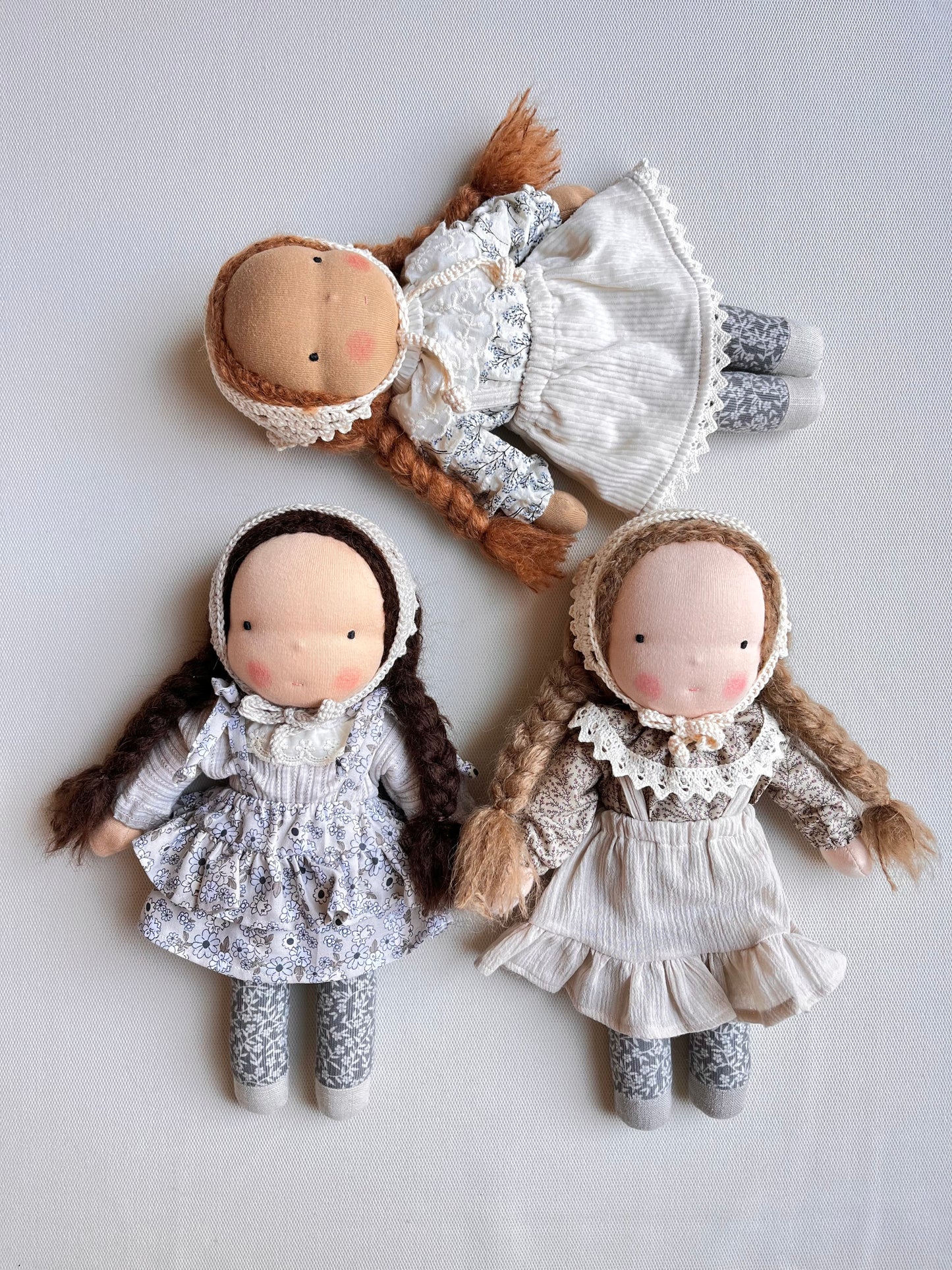Waldorf doll OFELIA medium / lace collection