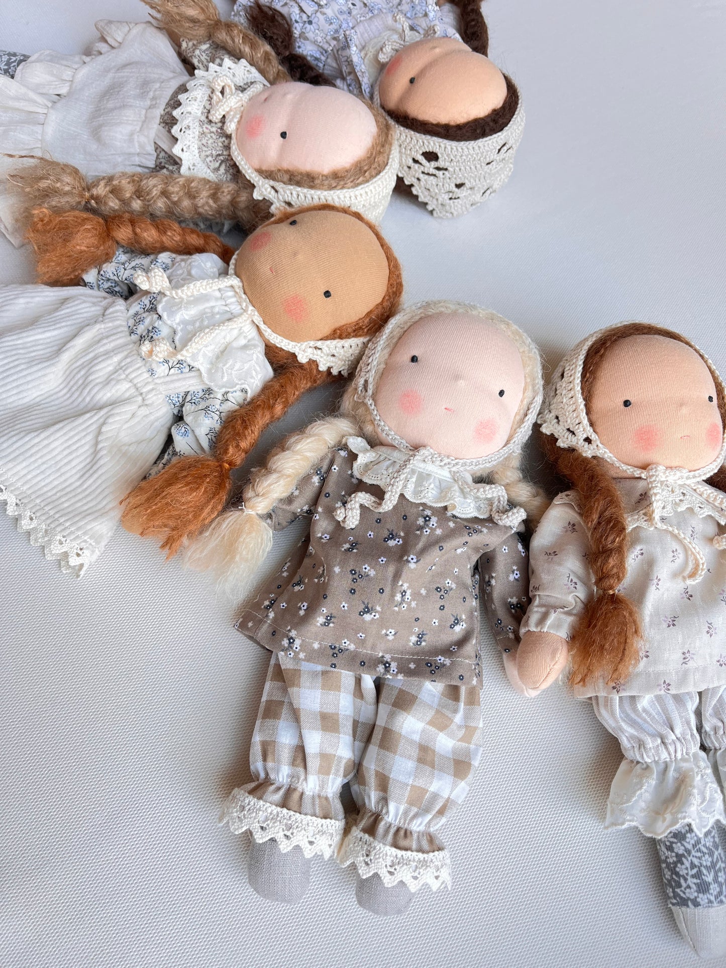 Waldorf doll DEVA medium / lace collection