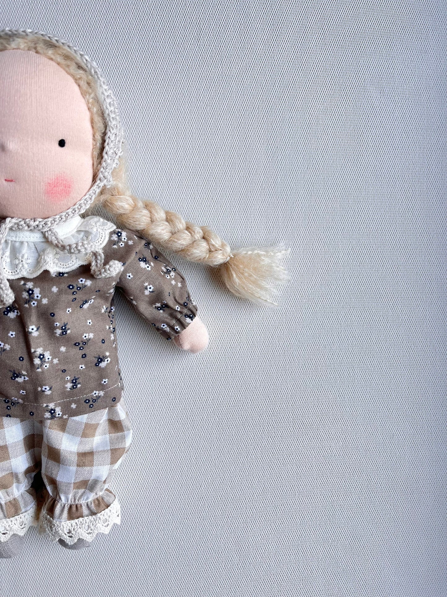 Waldorf doll DEVA medium / lace collection