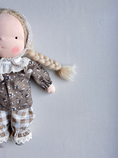 Waldorf doll DEVA medium / lace collection