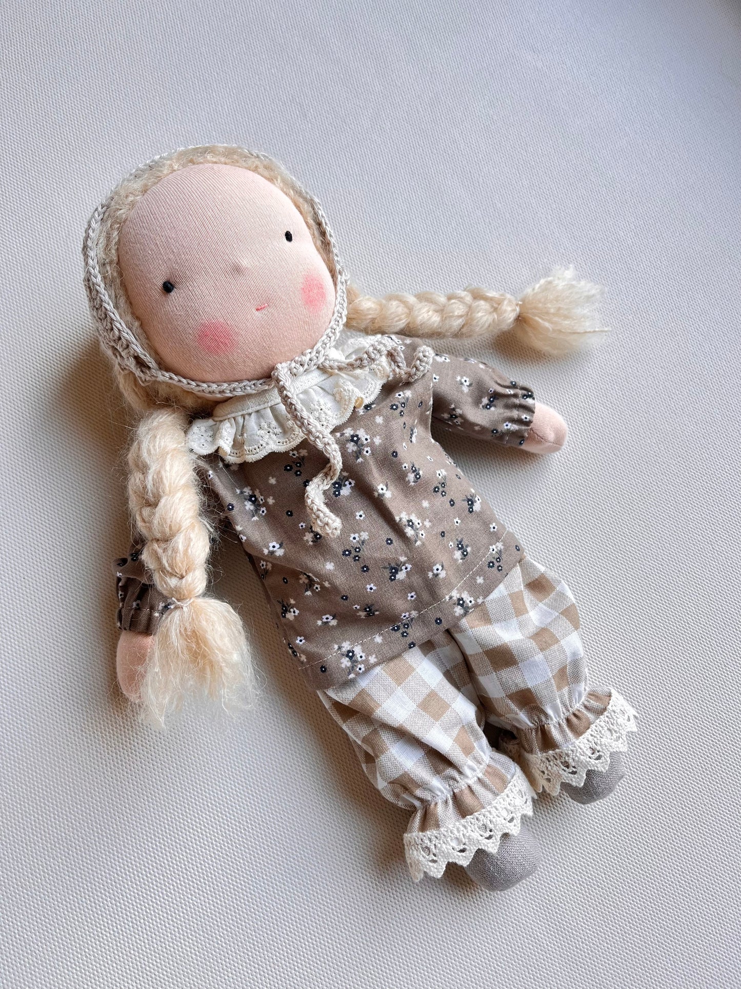 Waldorf doll DEVA medium / lace collection
