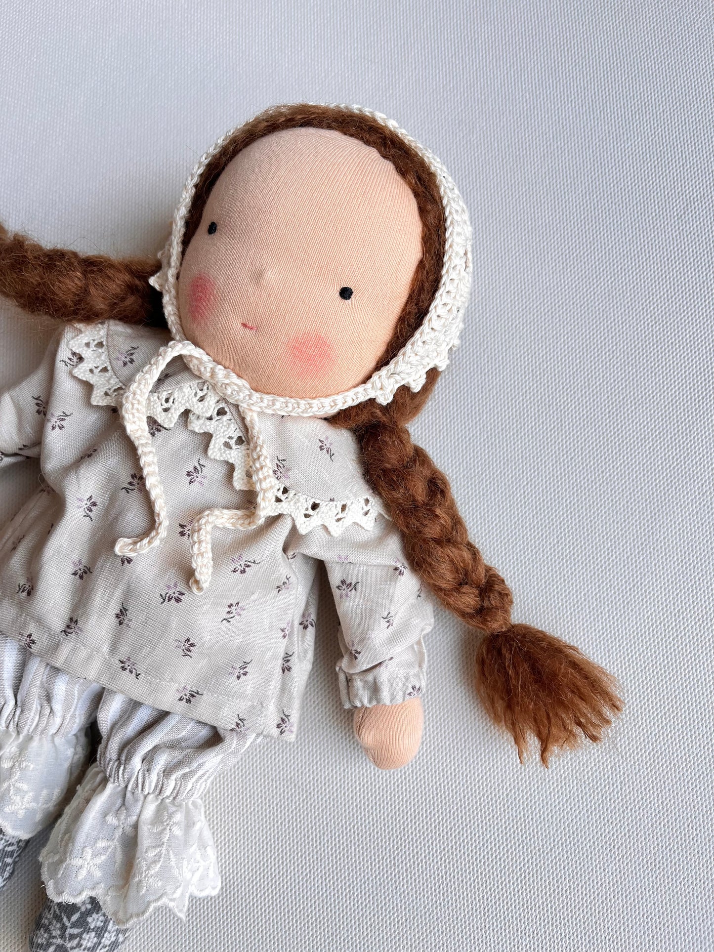 Waldorf doll FREJA medium / lace collection