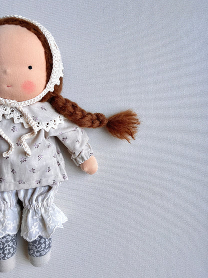 Waldorf doll FREJA medium / lace collection