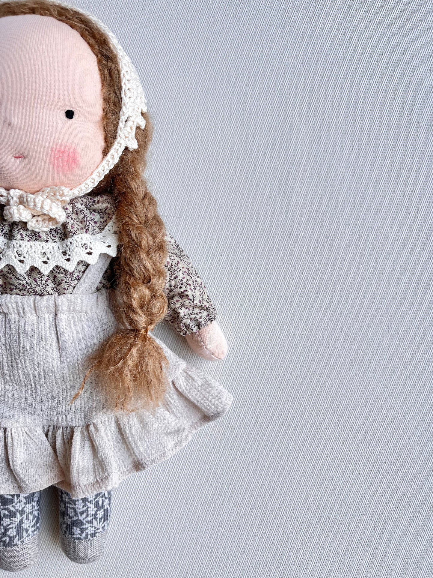 Waldorf doll OFELIA medium / lace collection