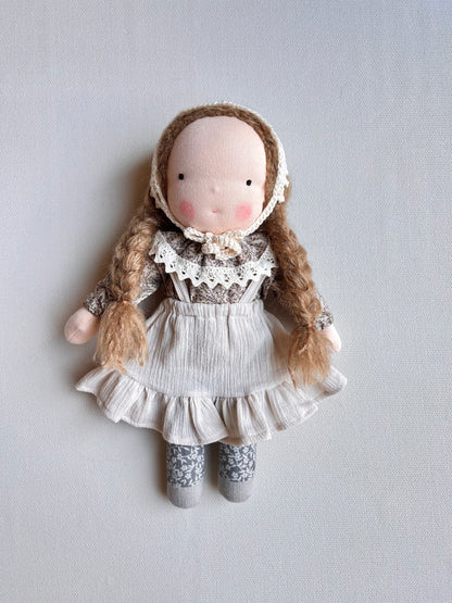 Waldorf doll OFELIA medium / lace collection