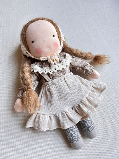 Waldorf doll OFELIA medium / lace collection