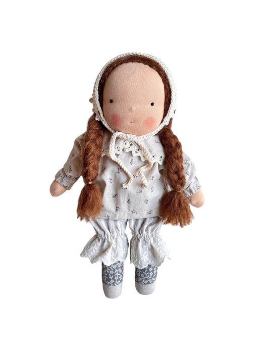 Waldorf doll FREJA medium / lace collection