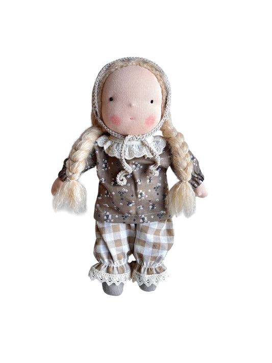 Waldorf doll DEVA medium / lace collection