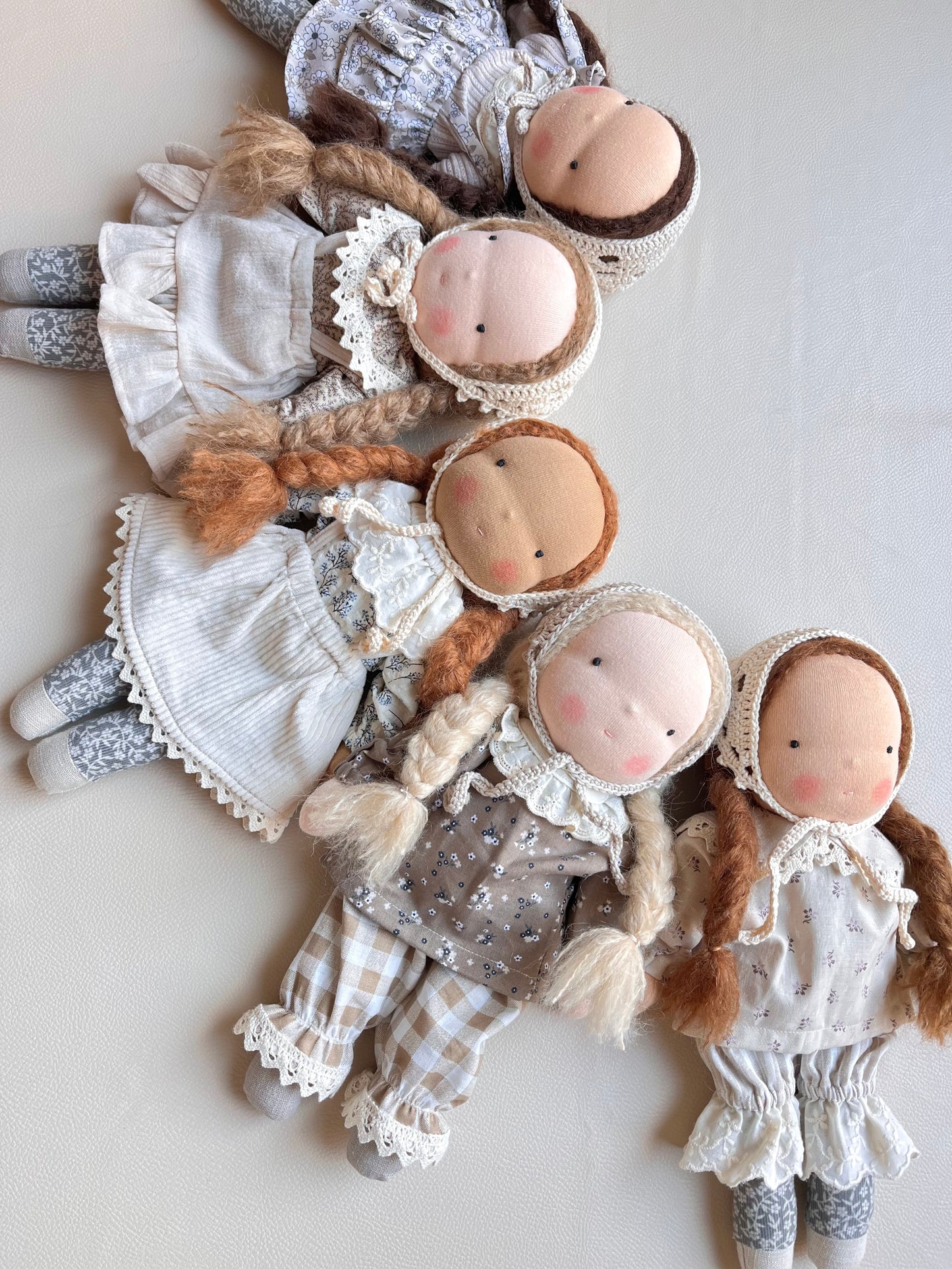Waldorf doll OFELIA medium / lace collection