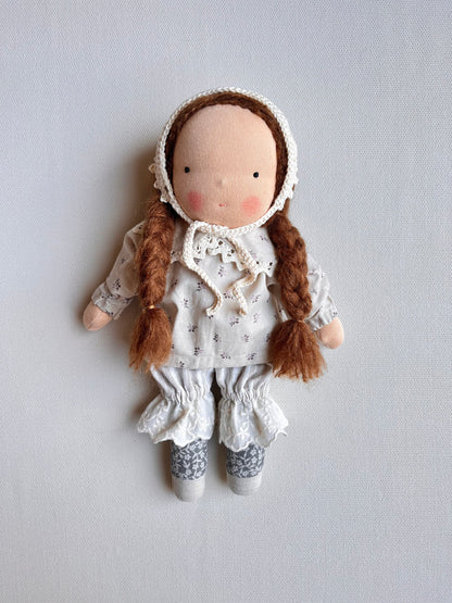 Waldorf doll FREJA medium / lace collection