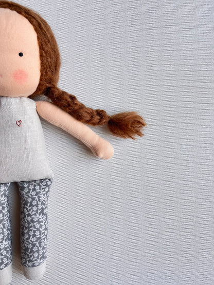 Waldorf doll FREJA medium / lace collection