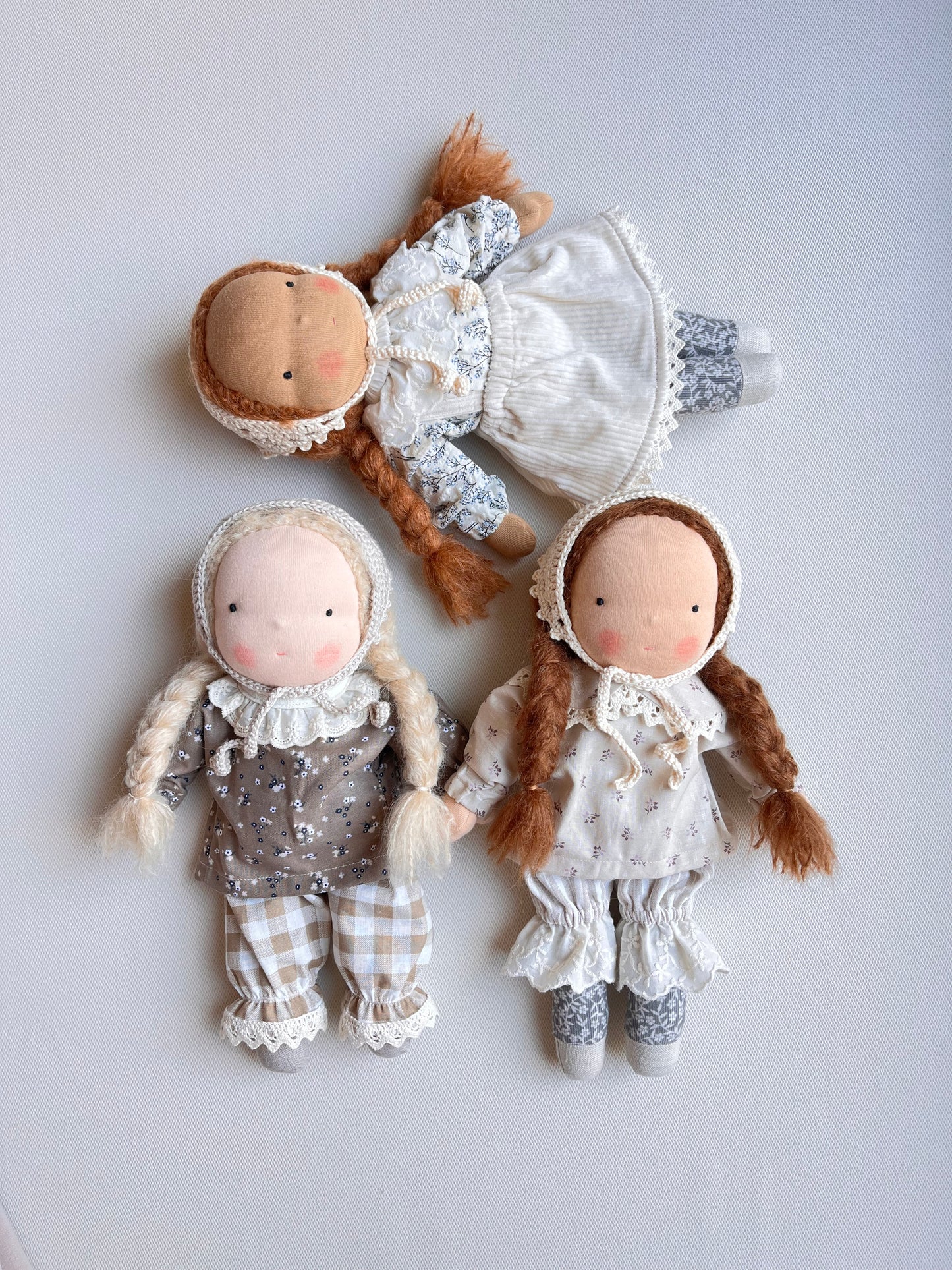 Waldorf doll DEVA medium / lace collection