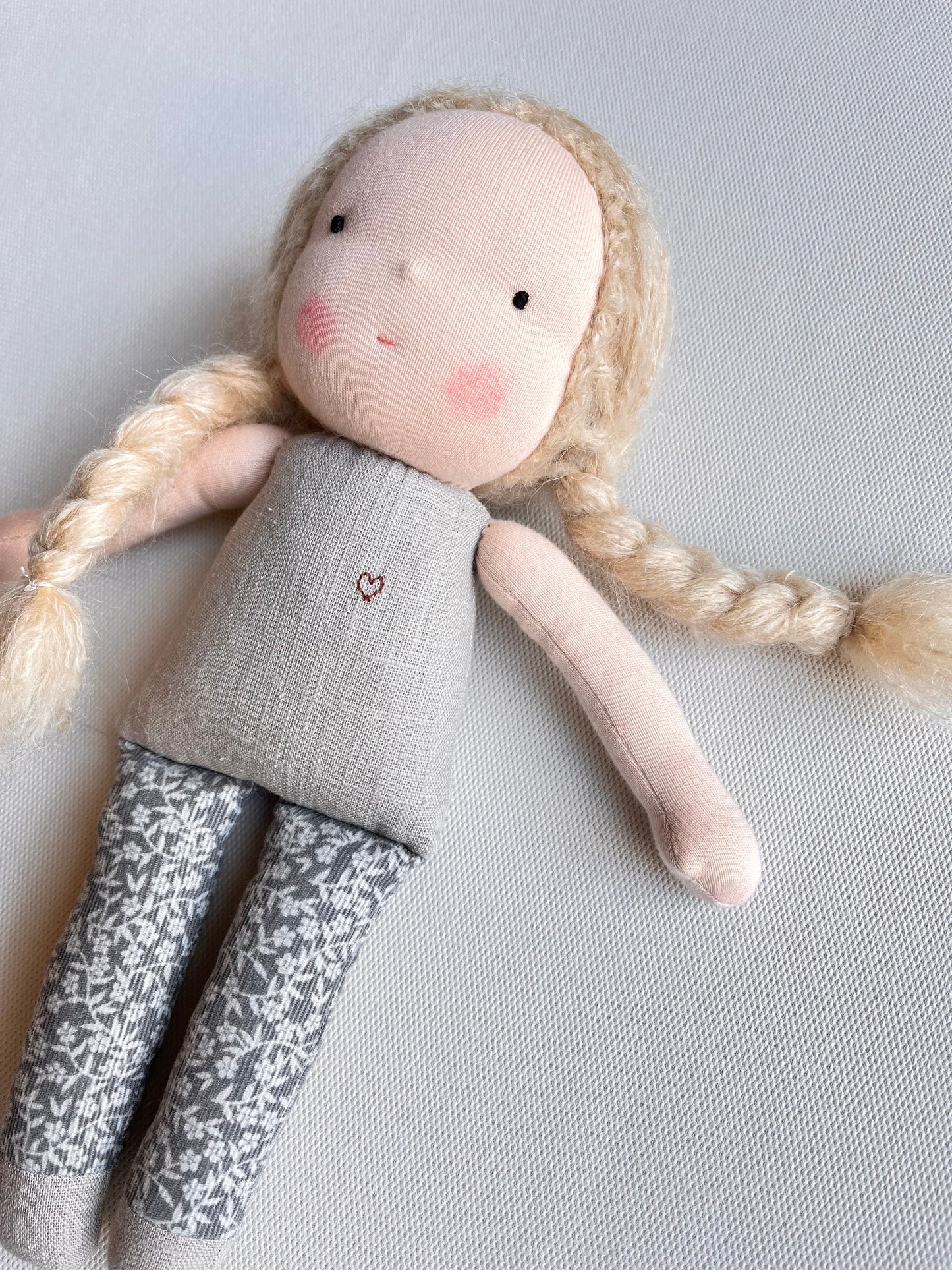 Waldorf doll DEVA medium / lace collection