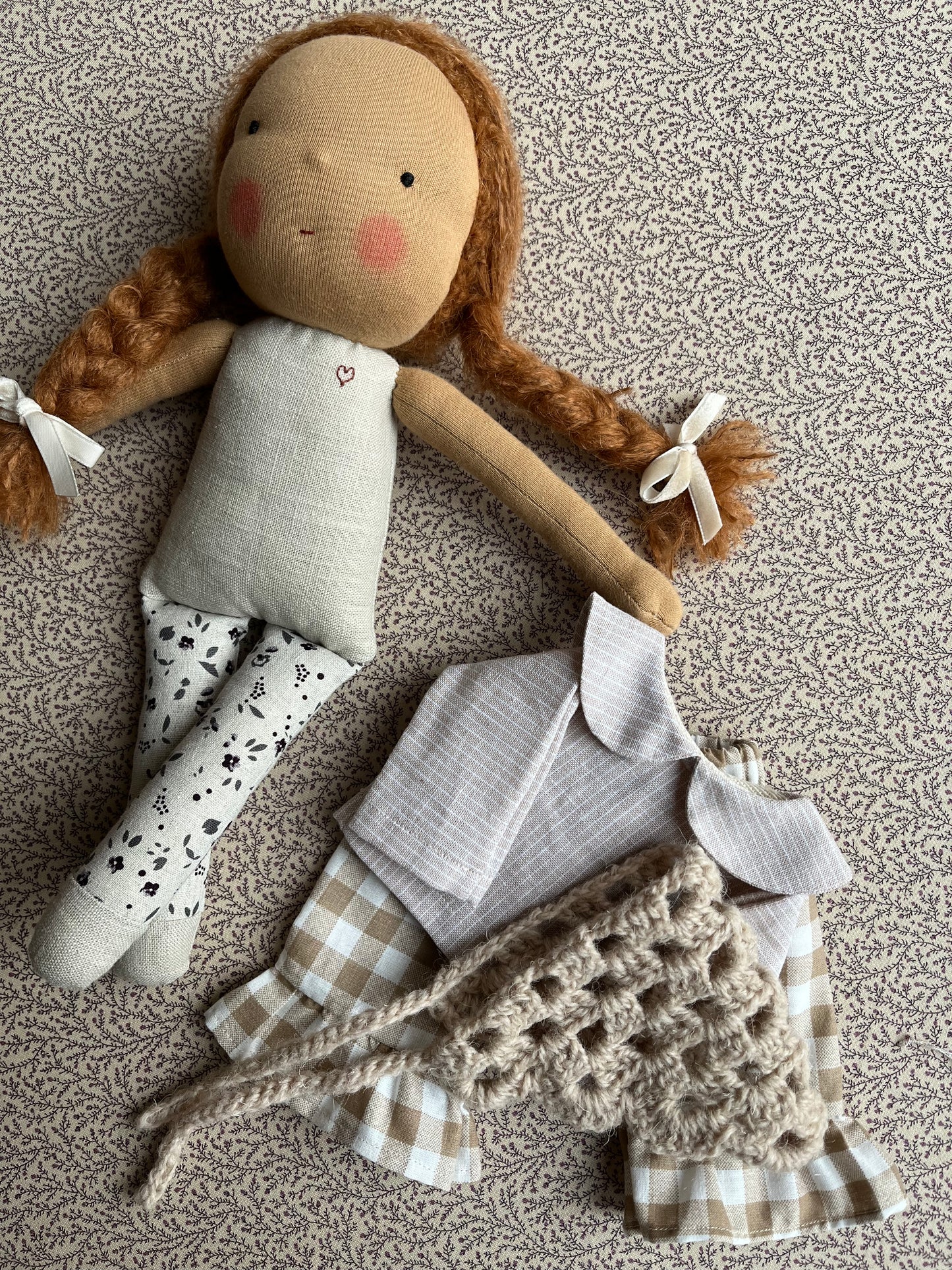 FLAVIA doll medium / gingham collection