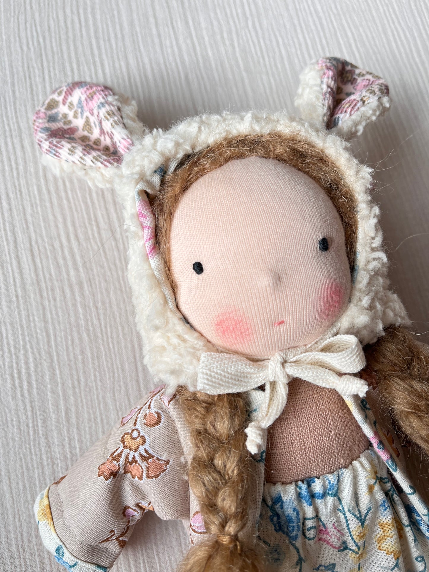 Waldorf doll OFELIA small / bunny collection