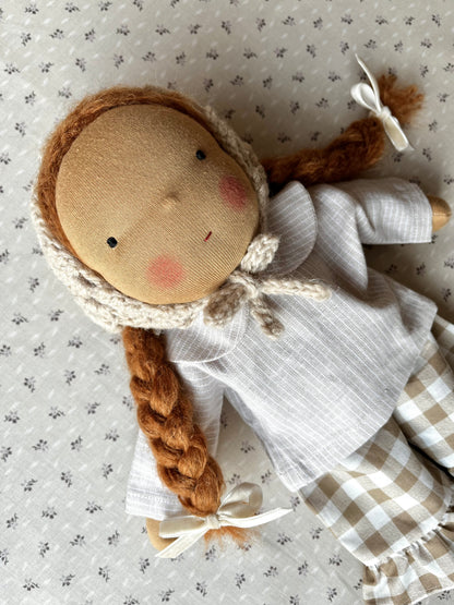 FLAVIA doll medium / gingham collection