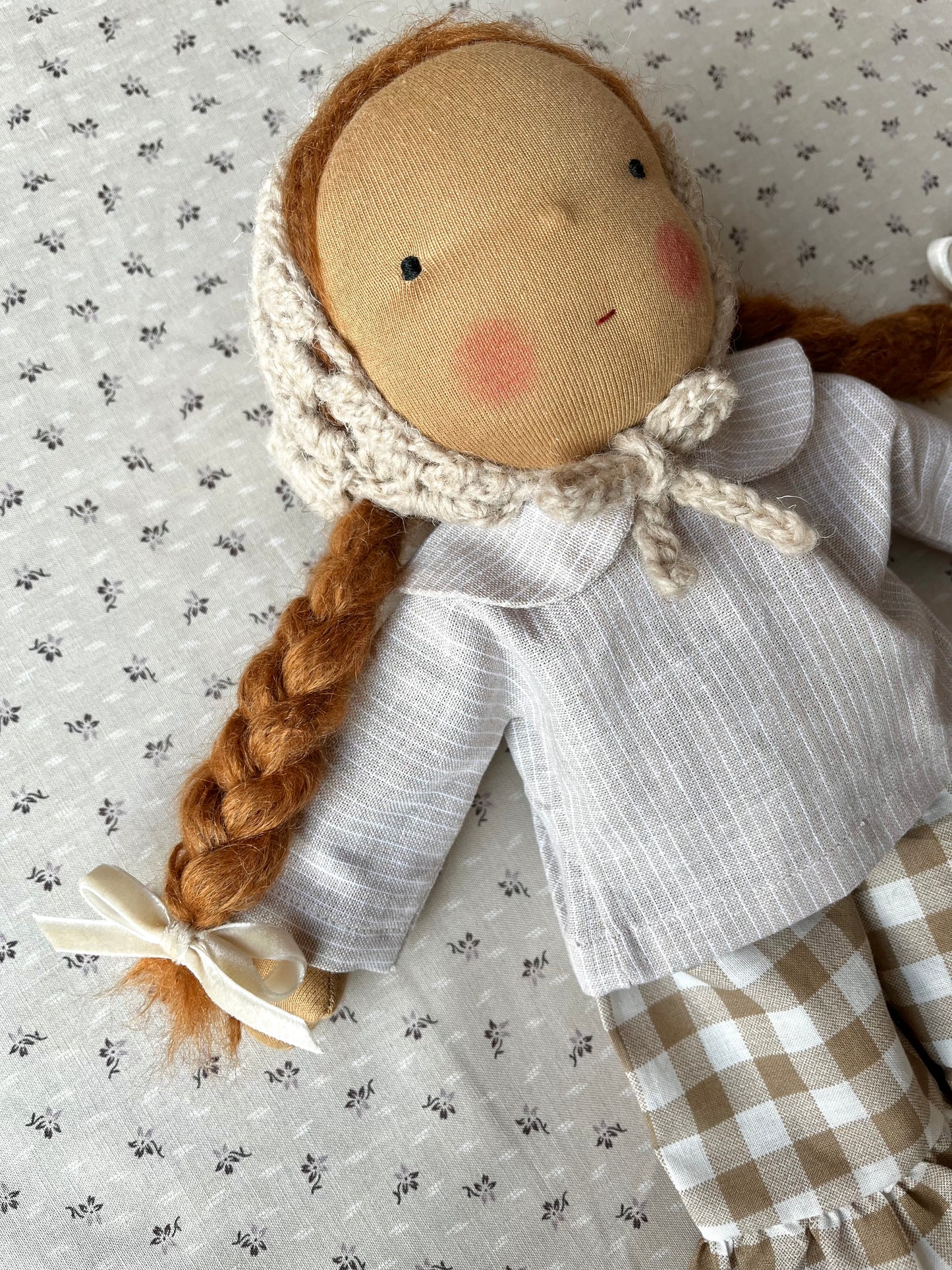 FLAVIA doll medium / gingham collection