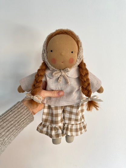 FLAVIA doll medium / gingham collection