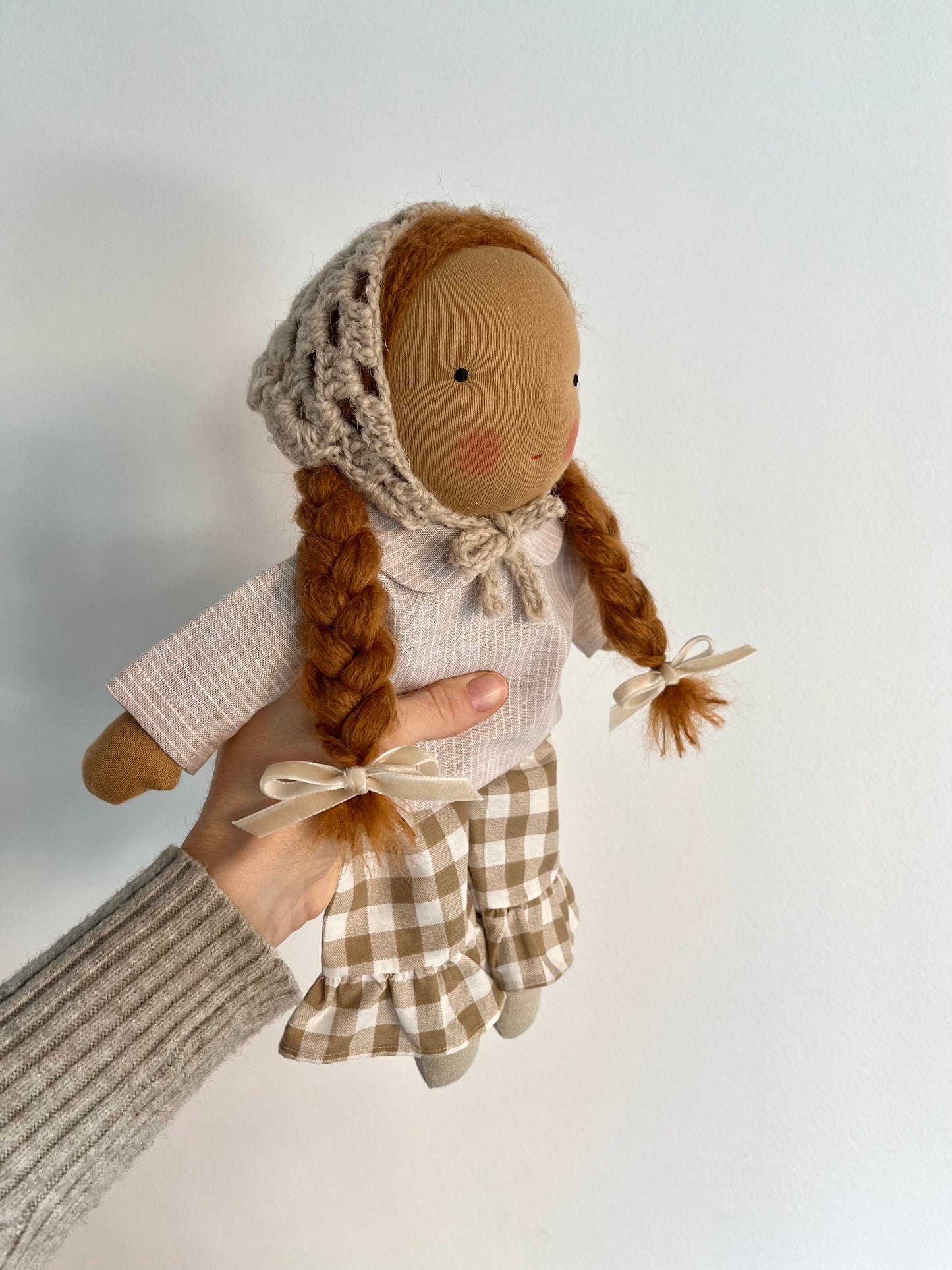 FLAVIA doll medium / gingham collection