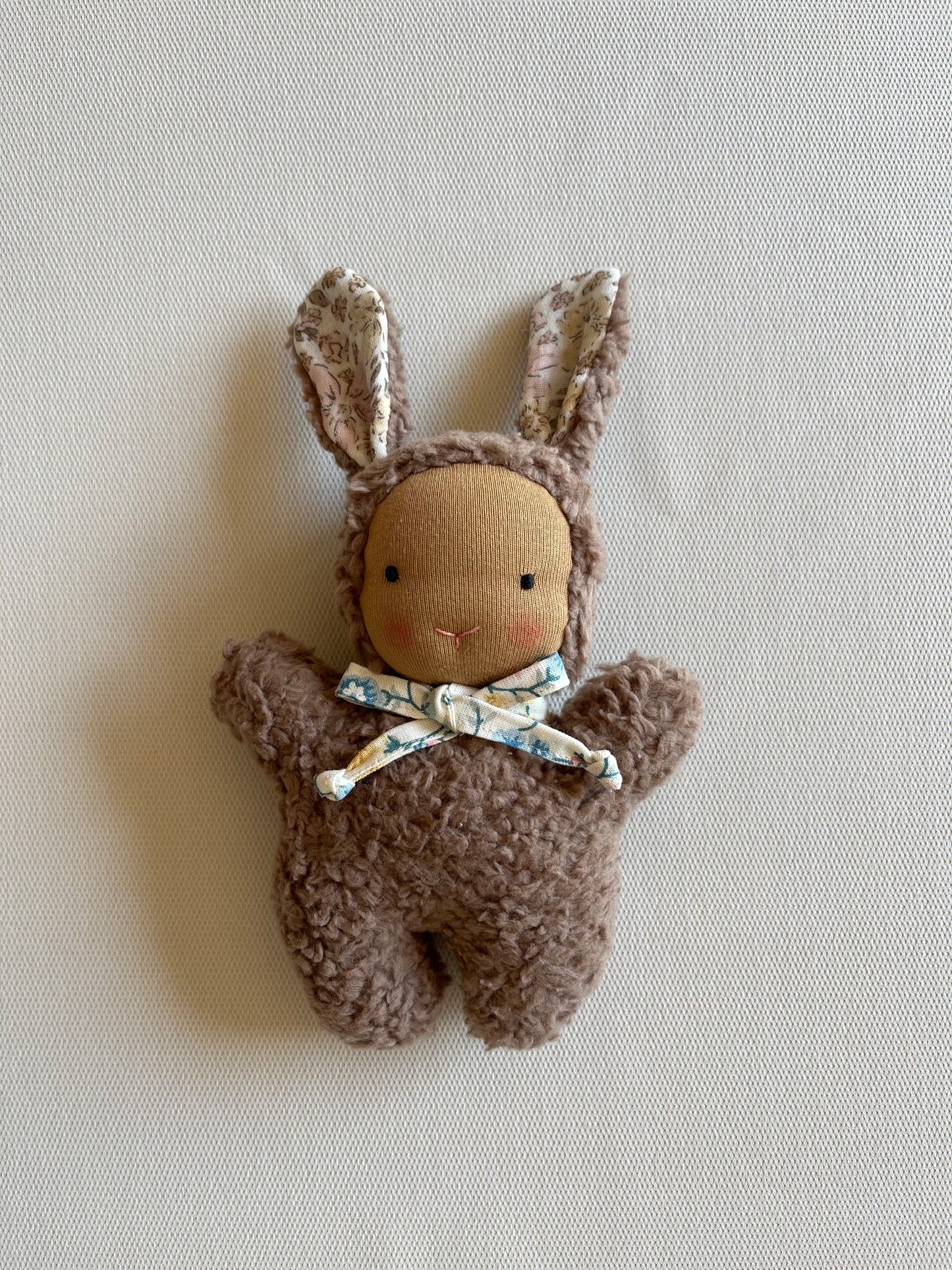 Cuddle bunny inspired by Waldorf doll