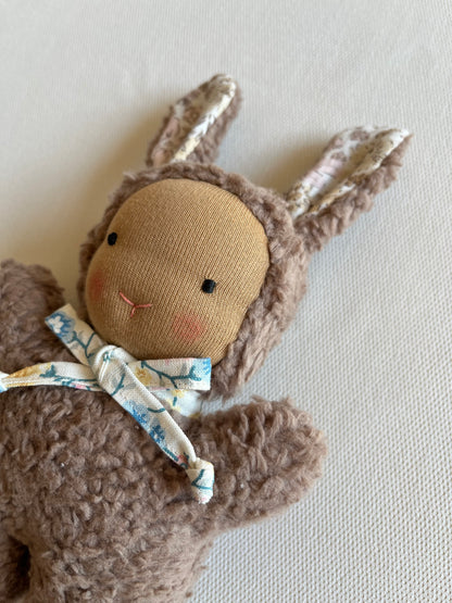 Cuddle bunny inspired by Waldorf doll