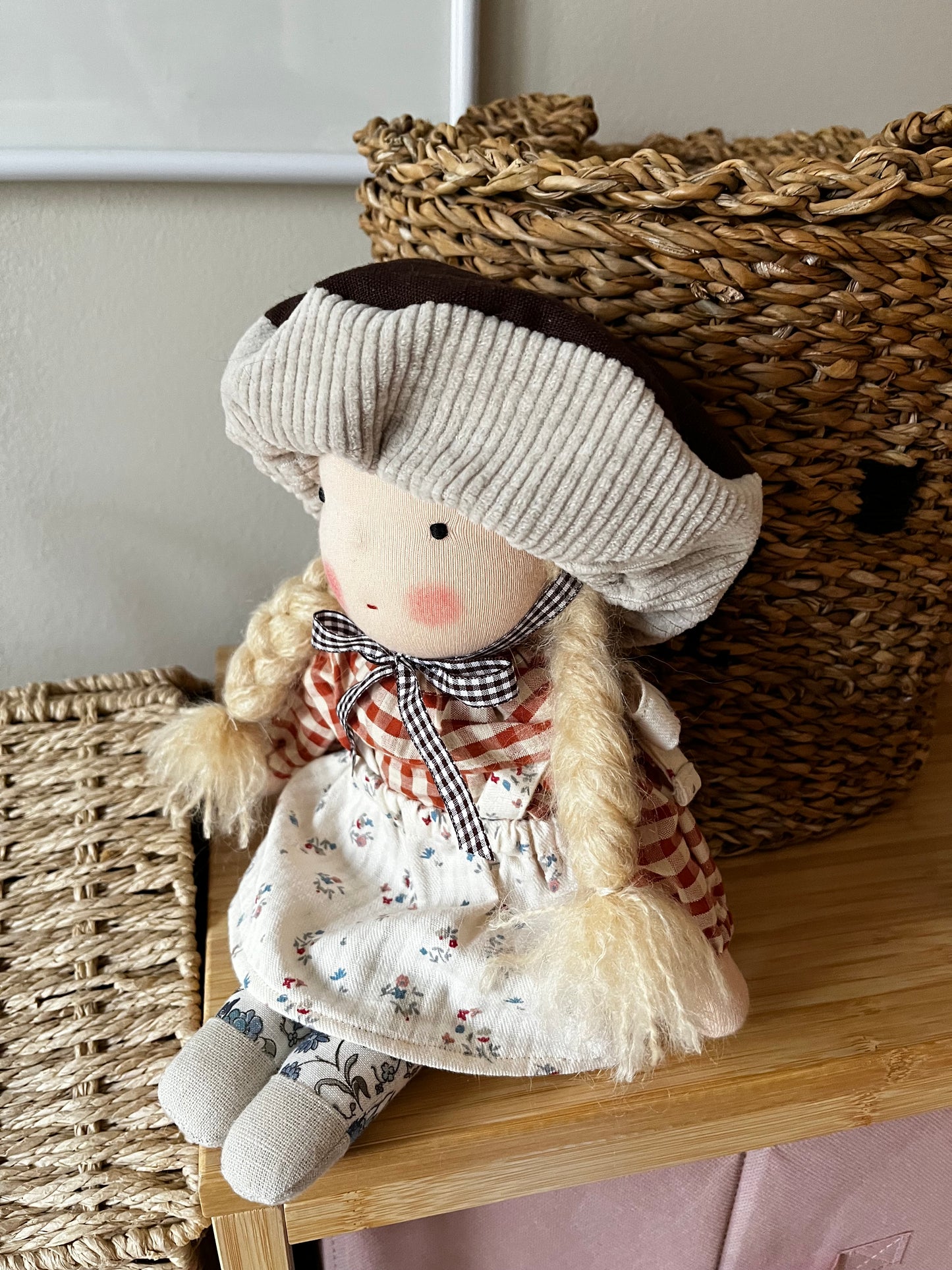 Waldorf doll DEVA medium / mushroom collection