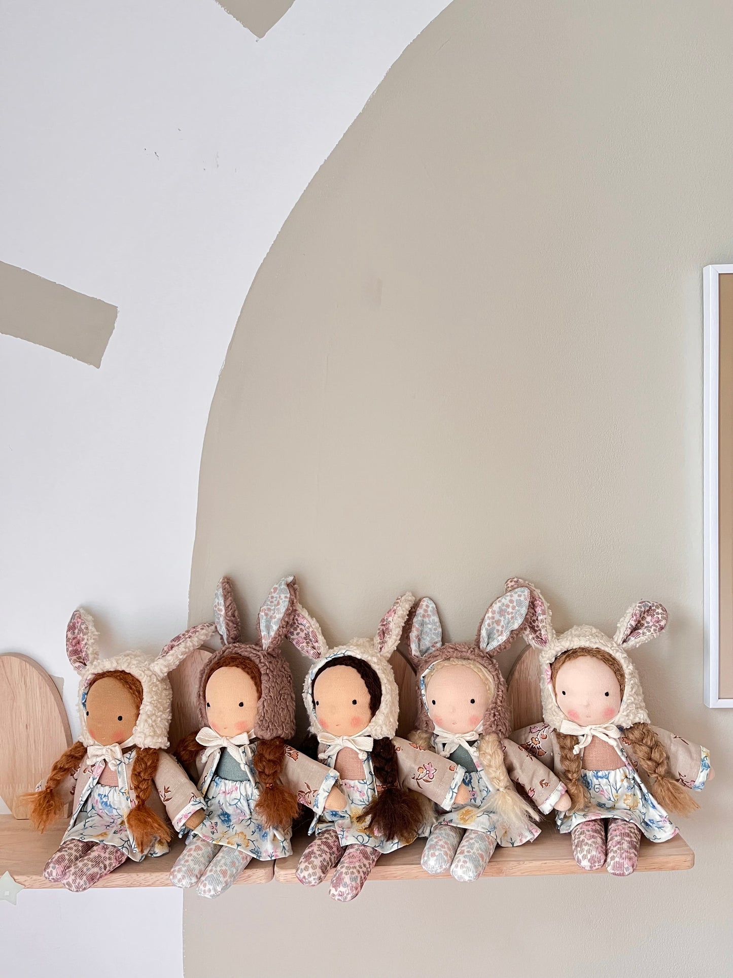 Waldorf doll FREJA small / bunny collection