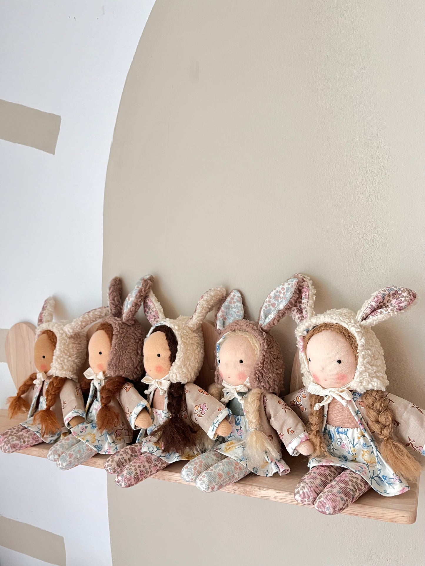 Waldorf doll FREJA small / bunny collection