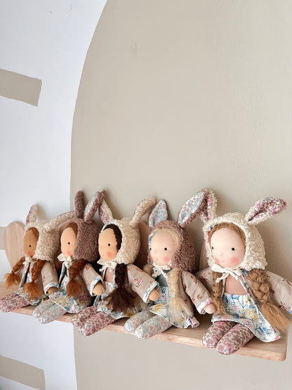 Waldorf doll FREJA small / bunny collection