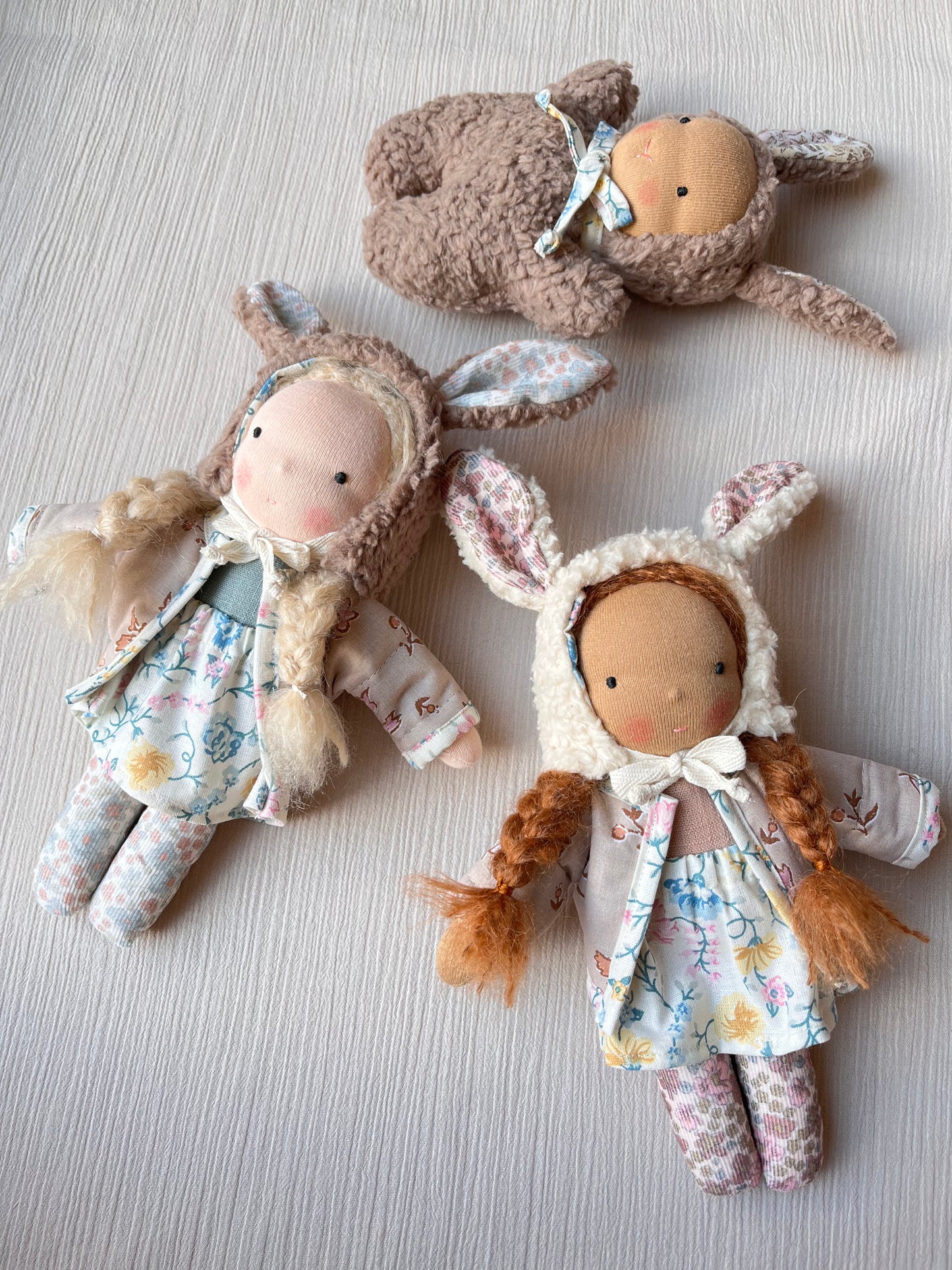 Waldorf doll DEVA small / bunny collection