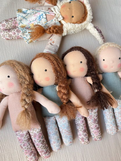 Waldorf doll FREJA small / bunny collection