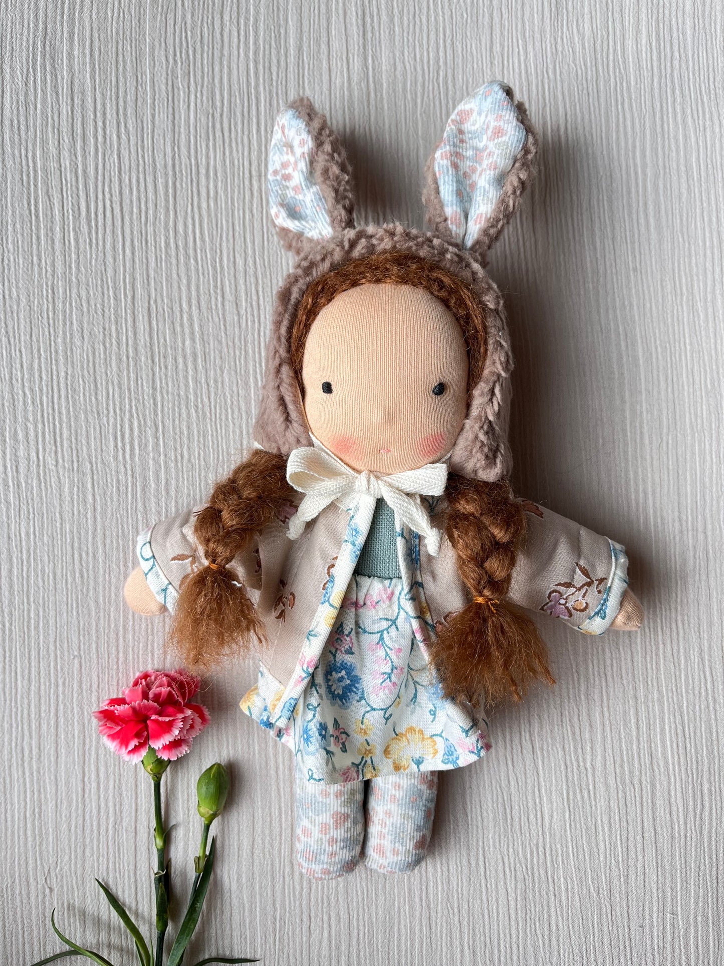 Waldorf doll FREJA small / bunny collection