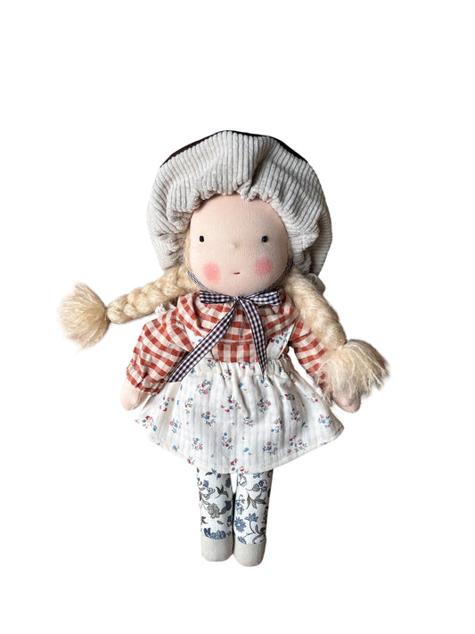 Waldorf doll DEVA medium / mushroom collection