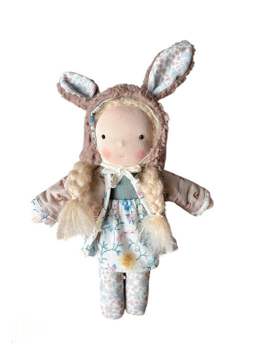 Waldorf doll DEVA small / bunny collection